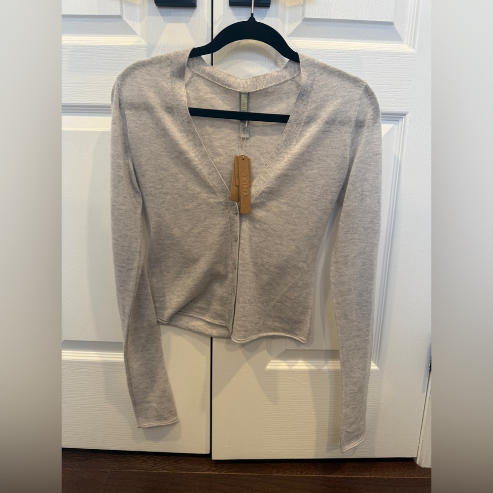 SKIMS Featherweight Cashmere Cardigan - Size S
